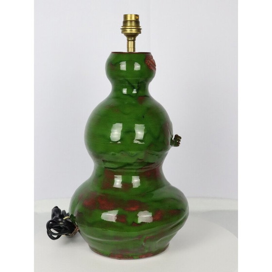 Image 1 of Anthropomorphe Lampe aus Keramik für Michel Argans, 1990