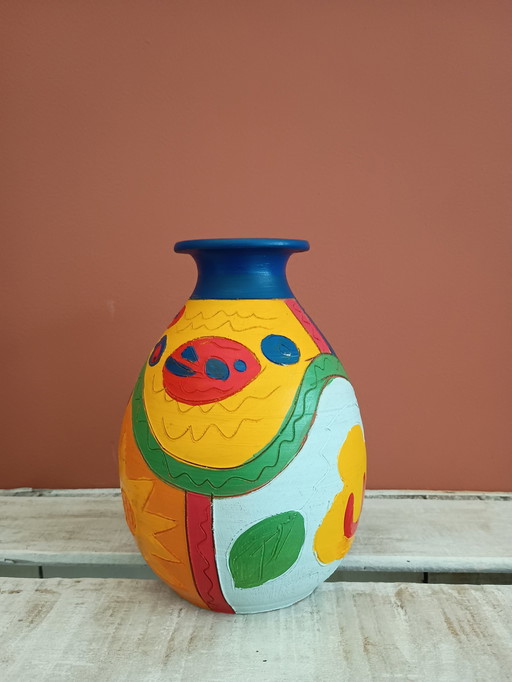 Bunte Vase Spanien