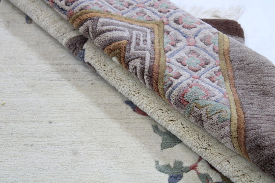 Image 1 of Original Handgeknüpfter Alte China Peking Art Modern 234 X 150 Cm Top Zustand