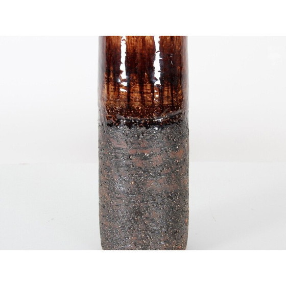 Image 1 of Skandinavisches Keramikset, Vintage-Vase und Schale von Ulla Kraitz, 1970