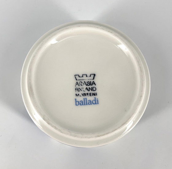 Image 1 of Arabia Finland Zuckerdose, Balladi, Heikki Orvola