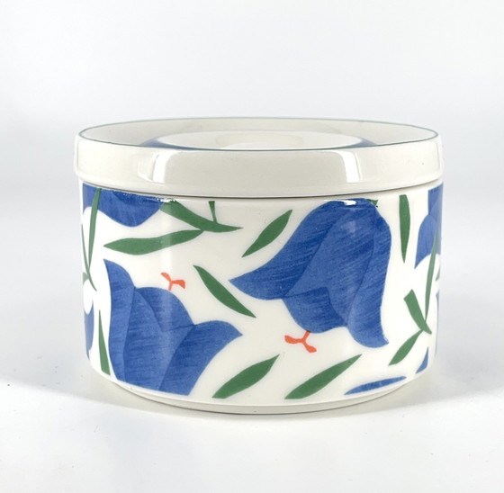 Image 1 of Arabia Finland Zuckerdose, Balladi, Heikki Orvola