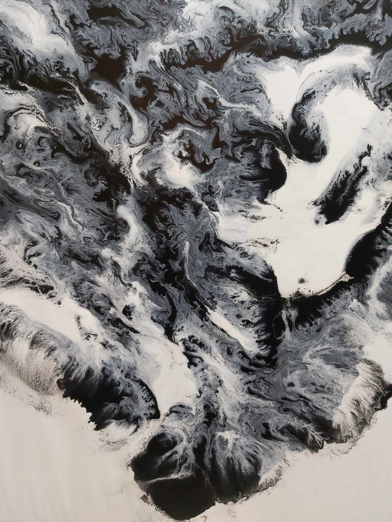 Image 1 of Dordevic Miodrag - Lyrical Abstract , Acryl auf Papier.