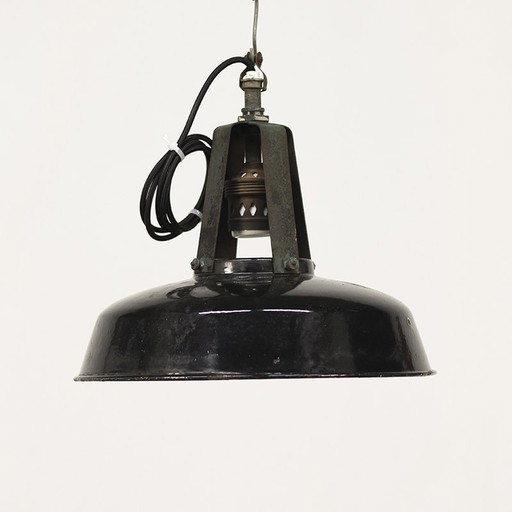 Satz von 2 industriellen Fabriklampen