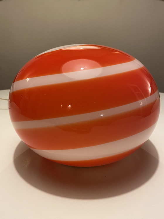 Image 1 of Ilu di Vetro Wirbel-Tischlampe