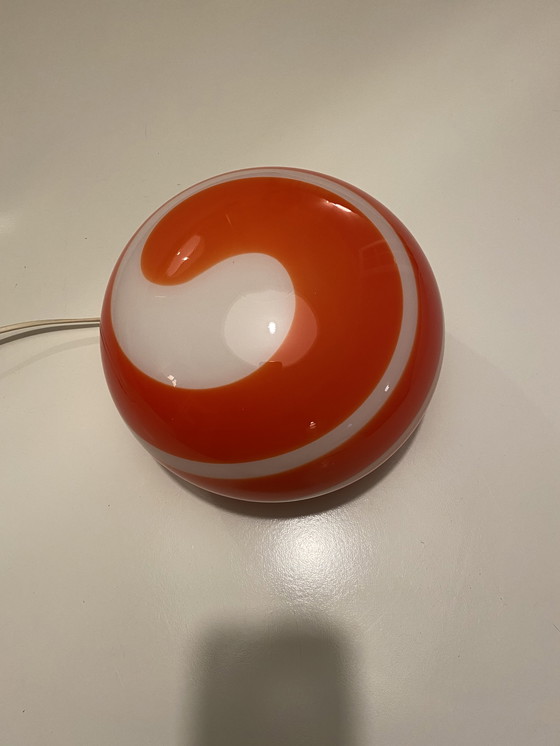 Image 1 of Ilu di Vetro Wirbel-Tischlampe