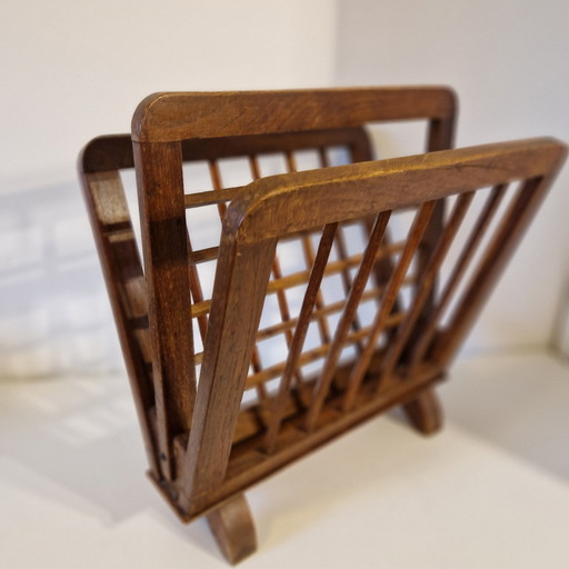 1940s / 40s Vintage Vortragsregal Vortragskorb