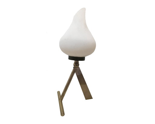 Vintage Tischlampe - Flamme - 1950