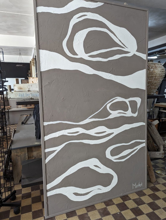 Image 1 of MirArt Malerei Beton Zirkel organische Formen