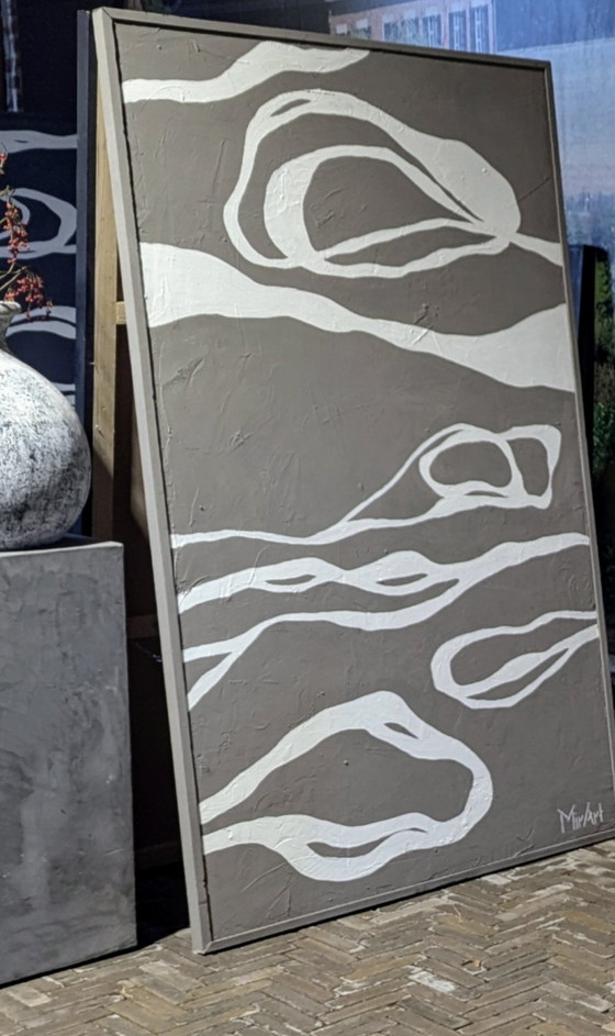 Image 1 of MirArt Malerei Beton Zirkel organische Formen