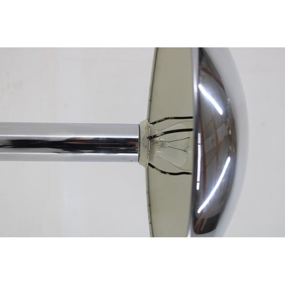 Image 1 of Vintage Art Deco Tischlampe aus Chromstahl, Tschechoslowakei 1930