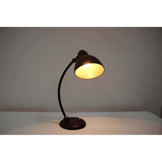 Image 1 of Klassische Art-Deco-Metall-Lampe von František Anýž, Tschechoslowakei 1930