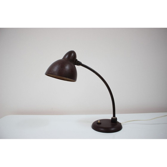 Image 1 of Klassische Art-Deco-Metall-Lampe von František Anýž, Tschechoslowakei 1930