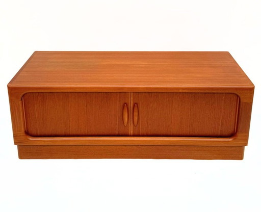 Renovierter Vintage Dyrlund Teak Medienschrank