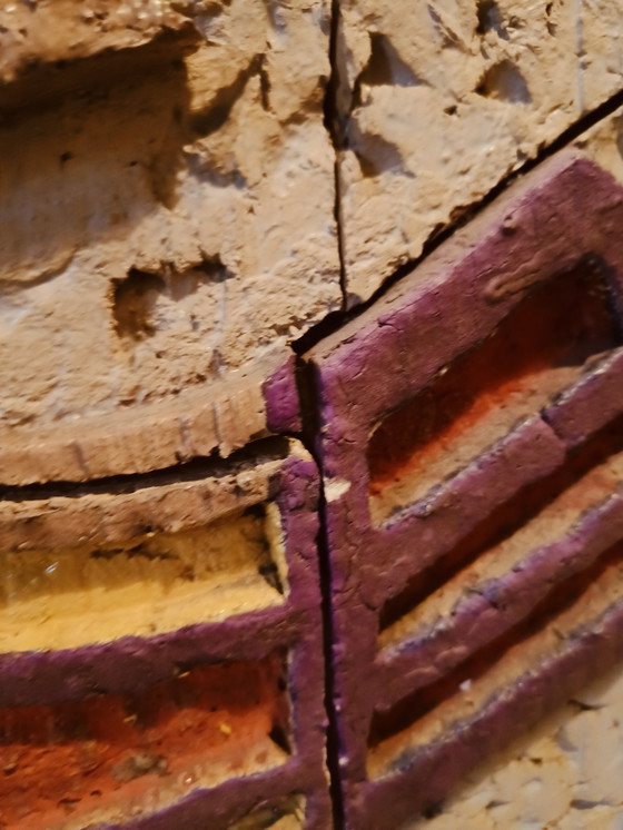 Image 1 of Vogel Keramik Wandskulptur