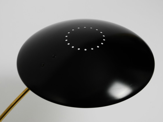 Image 1 of Große Mid Century Modern Tischlampe von Christian Dell für Kaiser Leuchten Modell 6787 In Schwarz