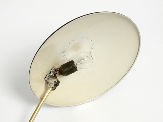 Image 1 of Große Mid Century Modern Tischlampe von Christian Dell für Kaiser Leuchten Modell 6787 In Schwarz