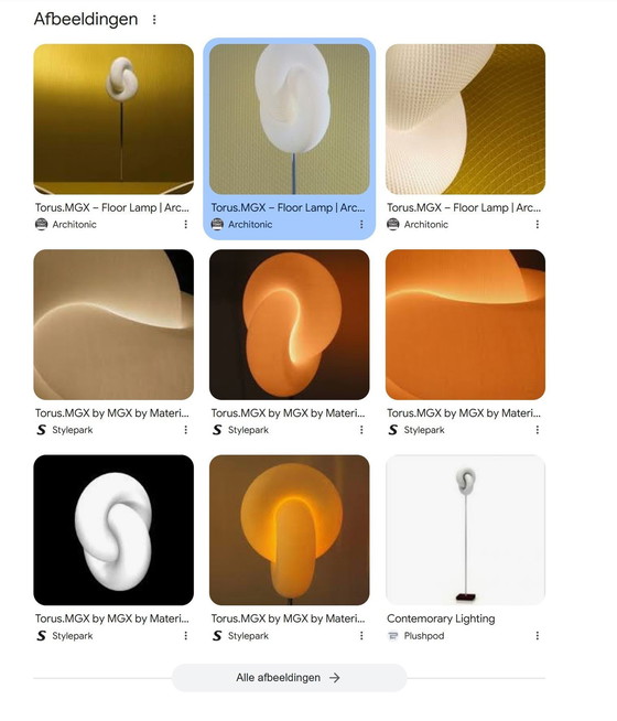 Image 1 of Materialise Mgx Torus Stehleuchte