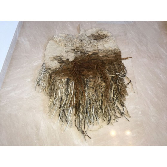 Image 1 of Wandteppich aus Wolle, Tschechoslowakei 1960