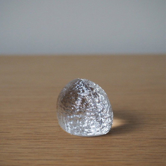 Image 1 of 1970S Gussglas Igel Figur aus der Tschechoslowakei -