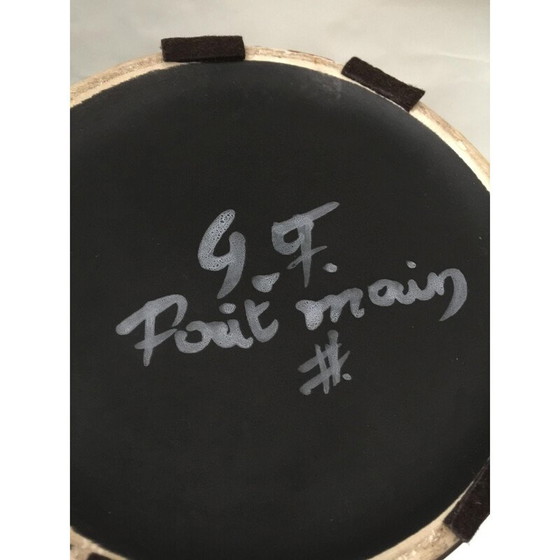 Image 1 of Vase aus glasierter Keramik von Gabriel Formaintraux