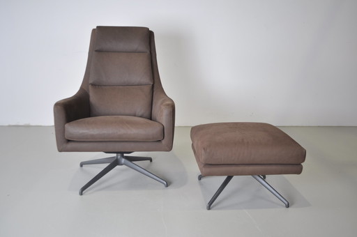 Linteloo Bel Air Sessel und Fußhocker