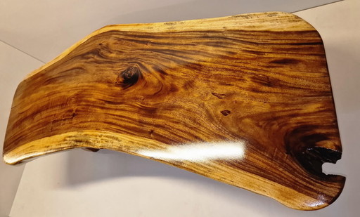 Epoxy Couchtisch/Bank Suar Holz