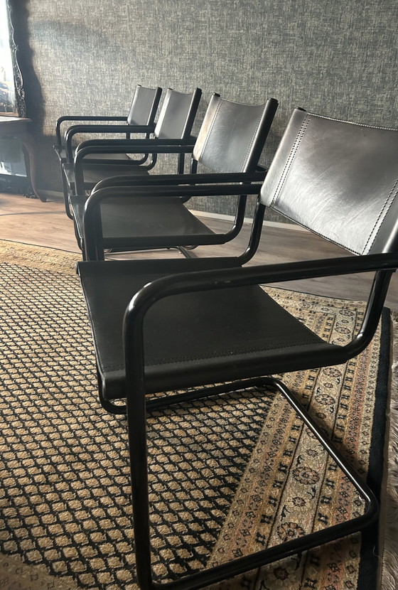 Image 1 of 4x Matteo Grassi von Mart Stam Sessel