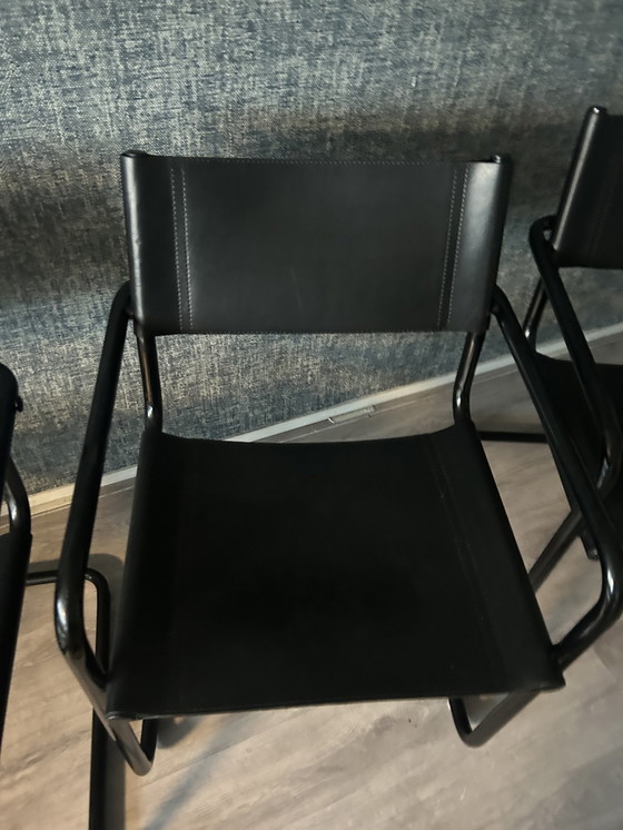 Image 1 of 4x Matteo Grassi von Mart Stam Sessel