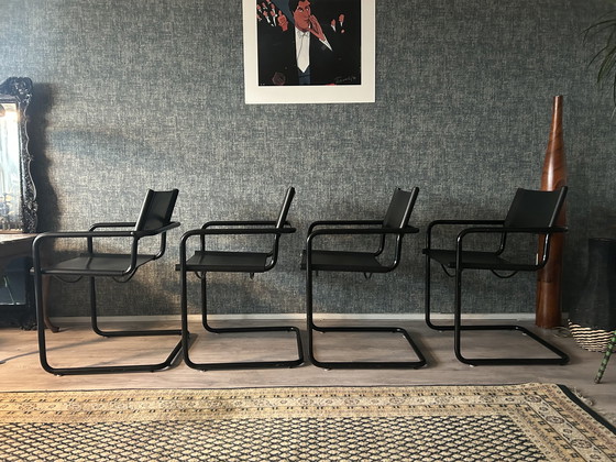 Image 1 of 4x Matteo Grassi von Mart Stam Sessel