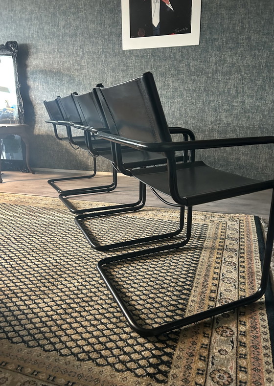 Image 1 of 4x Matteo Grassi von Mart Stam Sessel