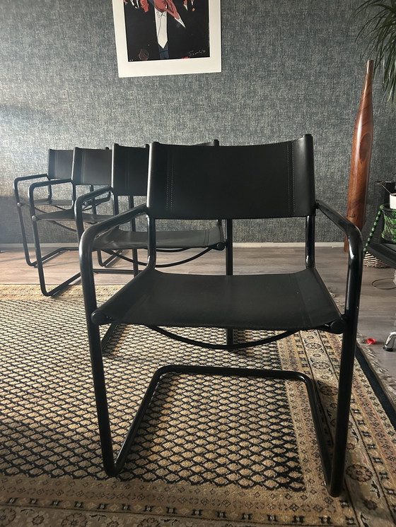 Image 1 of 4x Matteo Grassi von Mart Stam Sessel