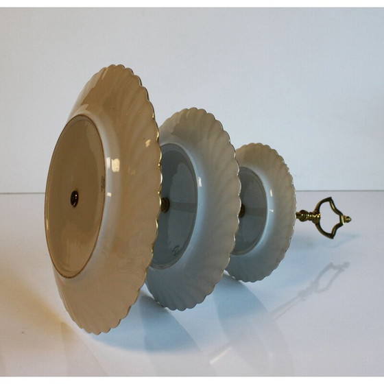 Image 1 of Vintage Servierer mit 3 Etagen aus Limoges-Porzellan von Haviland