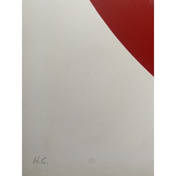 Image 1 of Klassische Fotolithografie "Hommage an Vasarely" von Jim Bird für Poligrafa, Barcelona 1970er Jahre