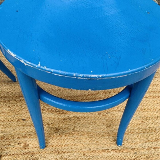 Image 1 of Paar alte Möwenstühle aus geformtem Sperrholz