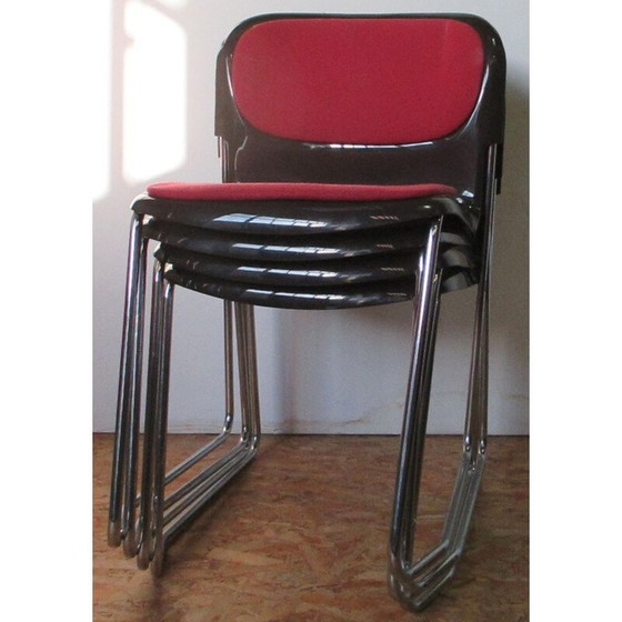 Image 1 of Satz von 4 Vintage-Stühlen SM400 von Drabert, 1980s