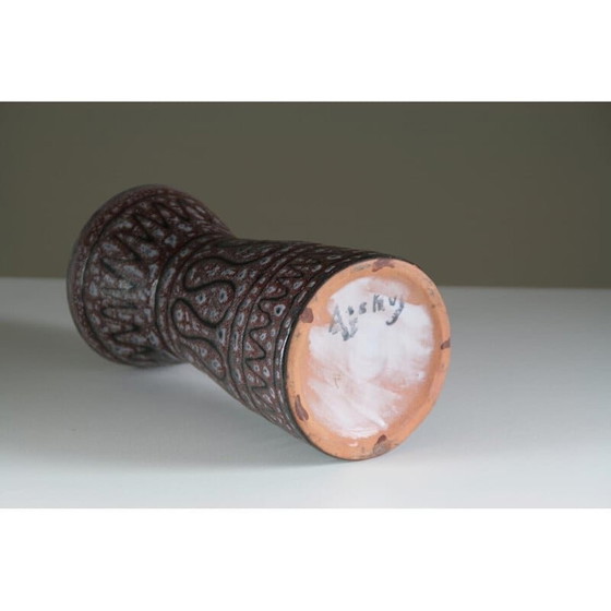 Image 1 of Vintage Keramikvase von Jean Austruy, Frankreich 1950-1960