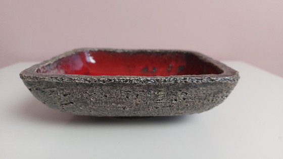 Image 1 of 2X Fat Lava Bowl von Jan Van Erp 1960er Jahre.