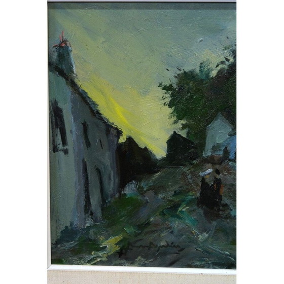 Image 1 of Modernes schwedisches Gemälde von Arne Aspelin, 1960er Jahre