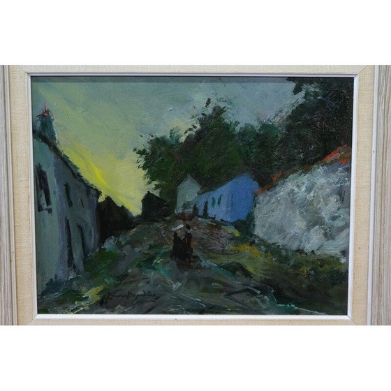 Image 1 of Modernes schwedisches Gemälde von Arne Aspelin, 1960er Jahre