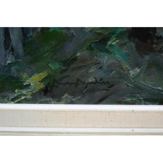 Image 1 of Modernes schwedisches Gemälde von Arne Aspelin, 1960er Jahre