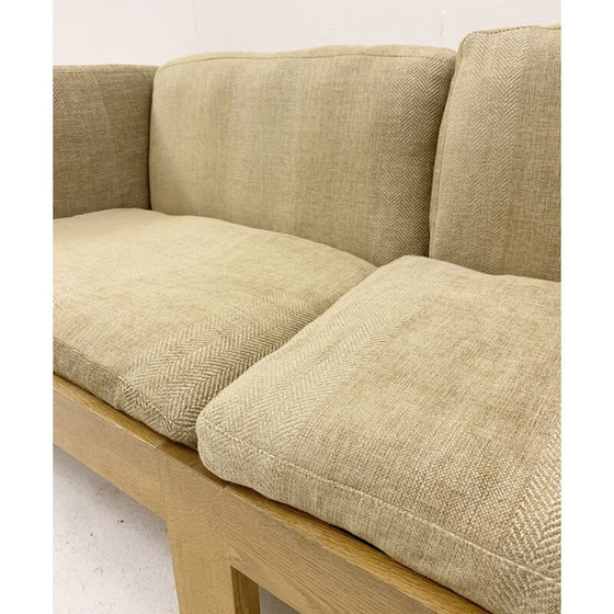 Image 1 of Mid Century Eichenholzsofa von Tage Poulsen, Dänemark 1960er Jahre