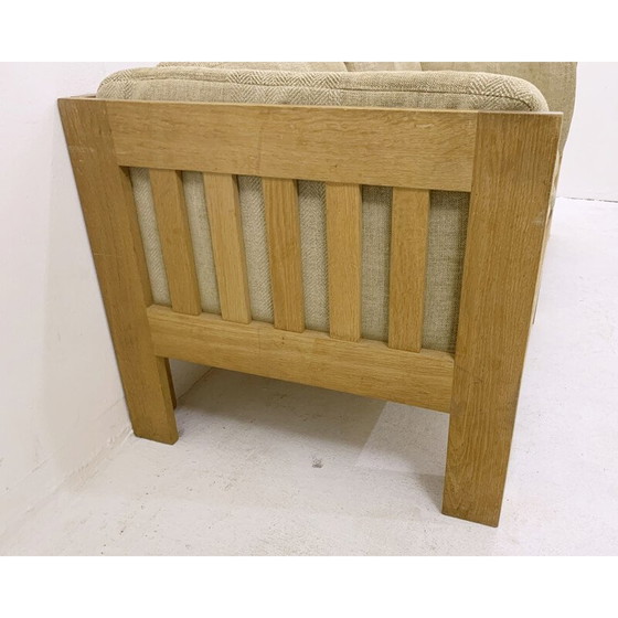 Image 1 of Mid Century Eichenholzsofa von Tage Poulsen, Dänemark 1960er Jahre