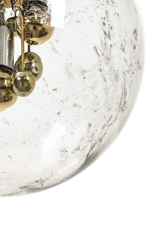 Image 1 of Doria Deckenlampe aus Blasenglas