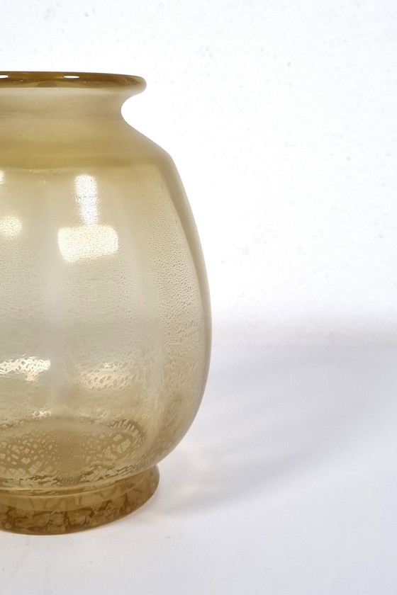 Image 1 of Andries Dirk Copier Crackle-Zinnvase