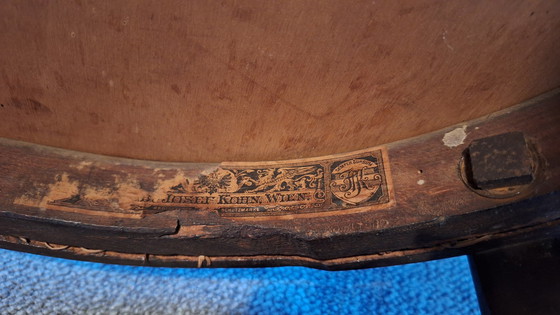Image 1 of 1 Stuhl mit Handläufen von Jacob und Josef Kohn Österreich.