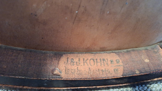 Image 1 of 1 Stuhl mit Handläufen von Jacob und Josef Kohn Österreich.