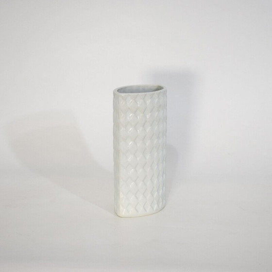 Image 1 of Skandinavische Harlekin-Keramikvase von Kaarina aus dem Jahr 1958