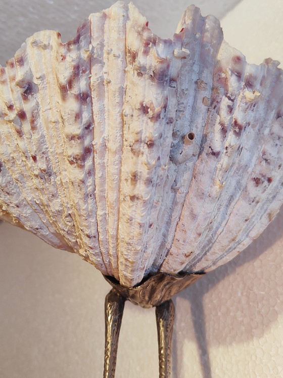 Image 1 of Giuseppe Piombanti - Vogel mit Muschel Italien - 1970-1979