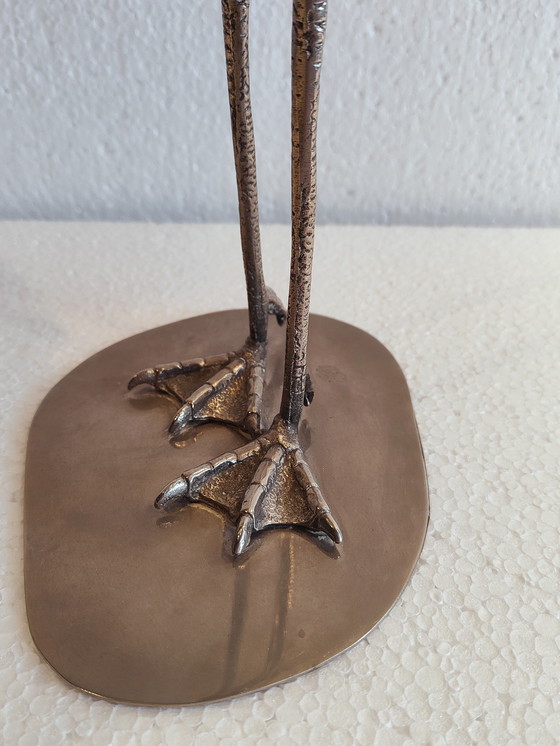 Image 1 of Giuseppe Piombanti - Vogel mit Muschel Italien - 1970-1979